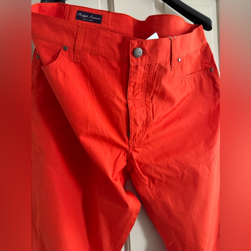 Ralph Lauren Purple Label Made in Italy Jeans Size 38. NWT 100% Cotton